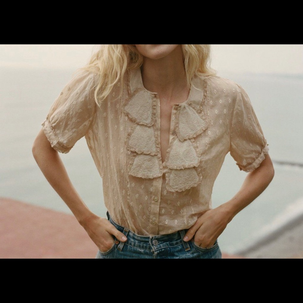 Dôen Poppy Top in Frappe Small
